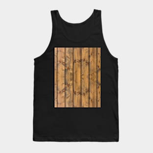 Wood planks pattern Tank Top